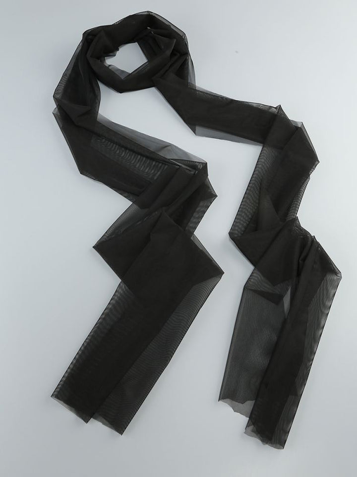 Black Mesh Cut Out Dress 12