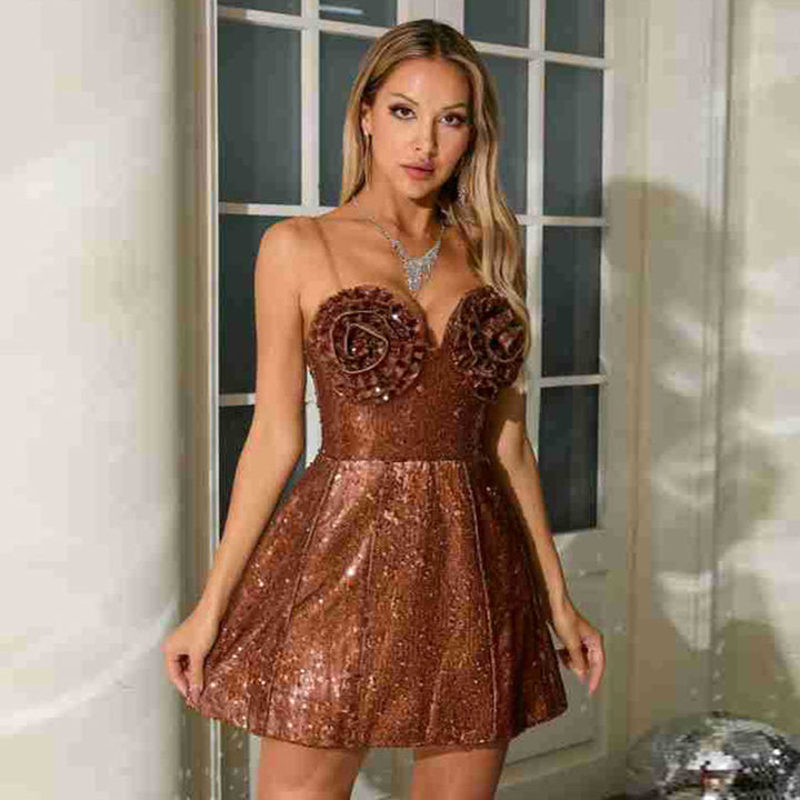 Bodycon Party Sequin Dress 2