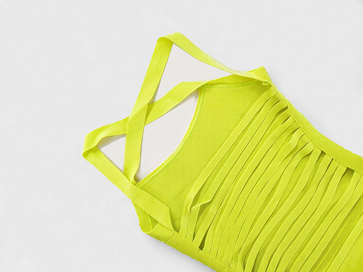 Neon Bodycon Mini Dress 4