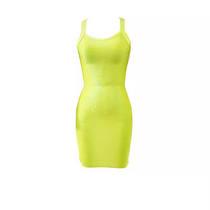 Neon Bodycon Mini Dress 5