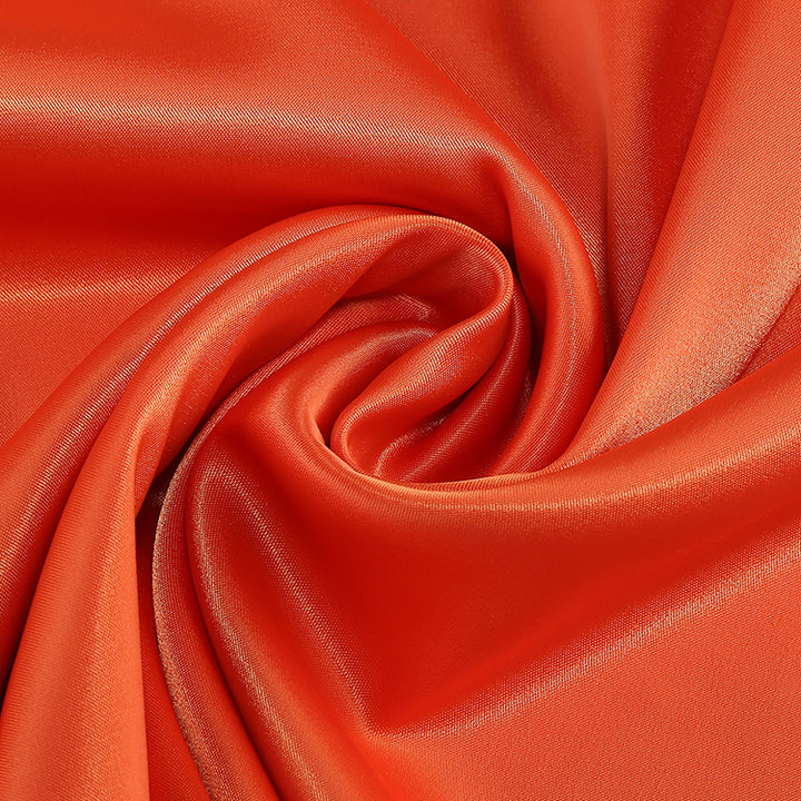 Orange Floral Halter Dress 13